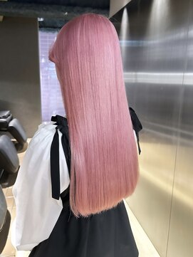 ペレ 栄店(PELE) ミディアムヘア/デザインカラー/フェイスフレーミング/栄