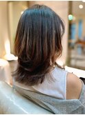 本八幡×レイヤーミディ×ナチュラルスタイル
