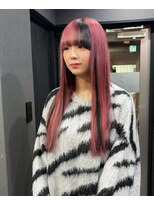 ボアップ 難波店(boappu) #プルエクステ#エクステ#デザインカラー#レッド