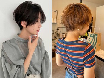 メデル(mederu)の写真/似合わせはもちろん、扱いやすいさ◎丁寧なカウンセリングで理想のヘアを実現[安城/南安城/ショートボブ]