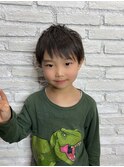 ツーブロ×アシメ