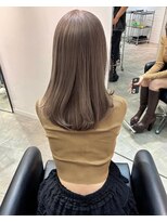 ペレ アネックス 大阪梅田茶屋町店(PELE ANNEX)&nbsp;黒髪カタログ/クラゲヘアー/オリーブグレー/梅田