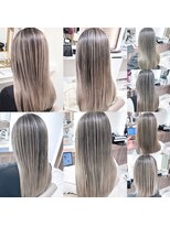 アッシュ 大宮店(Ash)&nbsp;髪色髪艶両方綺麗な髪質改善バレイヤージュ