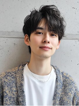 クリックプラス 小倉(Click plus) 小倉/刈り上げセンターパート/波巻きツイストスパイラル