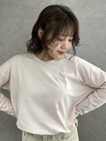 ソア 並木坂(Soa)&nbsp;20代/韓国ボブ/レイヤーカット/タッセルボブ/透明感カラー