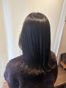 ココカラヘアー ニコ(cococara hair nico) レブリンカラー/オリーブラベンダー/透明感カラー/髪質改善