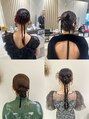 エン(en.)&nbsp;参列やイベントで大人気！カチモリヘアアレンジ得意です！