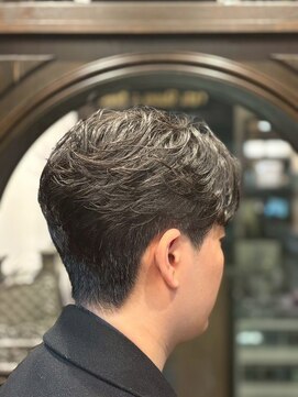 ヒロギンザ 横浜店(HIRO GINZA) センターパート　ニュアンスパーマ