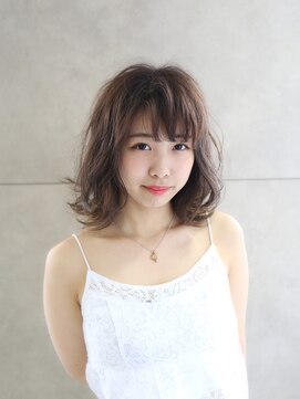マティス ヘアー デザイン 蘇我店(matiz hair design) 外ハネミディ［蘇我駅］