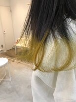ナイーブヘアデザイン(NAiVE HAIR DESIGN)&nbsp;【NAiVE hair】イエローグラデーション