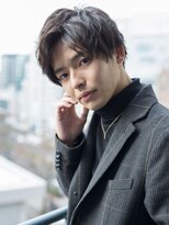 【若井】アップバングニュアンスパーマ