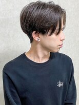 フレーム なんば店(FRAME)&nbsp;黒髪マッシュナチュラルパーマこなれ感スリークショート