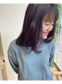 《大宮》ブリーチ無しバイオレット