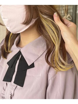 キーン 立川店(keen) 【keen×田中】エクステ イヤリングカラー