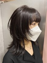 カームバイリコ 学芸大学(calm by liko)&nbsp;【top stylist＊後藤 夏奈 】肩はねウルフ＊＊