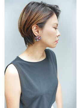 レスピア 銀座中央通り店(Respia) 大人のハイライトショート【銀座/有楽町】30代40代50代