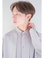 ヘアサロンガリカアオヤマ(hair salon Gallica aoyama) 【Gallica】爽やかセンターパートツーブロックショートマッシュ