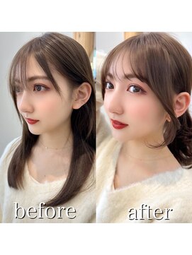 アフロートリノ(AFLOAT Leino) 大人可愛い韓国ヘア　結んで可愛い　似合わせ　銀座美容室#