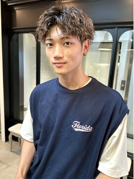 シータ(sheta) 【表参道/中澤】メンズ束間/波巻き/ハイライト/マッシュパーマ