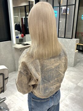 ムード タテマチ(mood tatemachi) 高明度!ダブルカラーホワイトベージュ