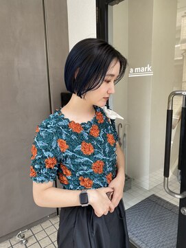 アマーク(a mark) 【松本 華】navy blue