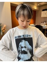 ペレ 渋谷(PELE)&nbsp;ウルフ/マチルダボブ/ピンクベージュ/インナーグレージュ/渋谷