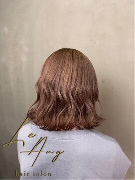 レアング(LeAng) ミルクティーピンクベージュ