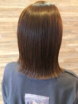 ルーチュヘアー(Lu cu hair)&nbsp;外ハネブラウンベージュ