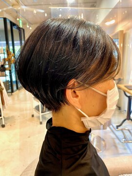 テラス ヘアアンドボタニカル(terrace) terrace岩政/刈り上げショート/30代40代/姪浜