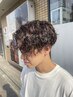 《stylist仁晴限定》メンズカット＋ツイストorスパイラルパーマ￥14500