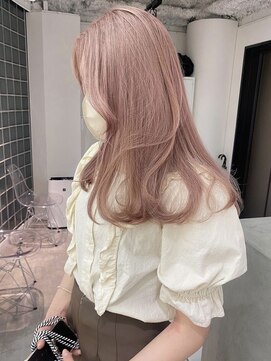 ペレ 梅田(PELE) 前髪/アンブレラカラー/こなれミディ/イメチェン/ウェーブパーマ