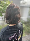 ナチュラルパーマ　プチヘアアレンジ