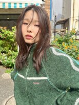 ノースイースト 阿佐ヶ谷北口店(north east) セミロングレイヤー/顔まわりレイヤー/ナチュラルブラウン