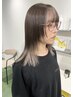 イヤリングカラー+カット+コタプレミークトリートメント