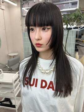 アルテヘアー(arte HAIR) 【arteHAIR】レイヤー/重めバング/ぱっつん