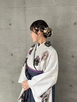 エディット トウキョウ(e.dit tokyo) 【MILK/MURIEL macoto】着物ヘア卒業式ヘアセット袴アレンジ