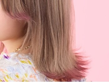 シードヘアデザイン(SEED hair design)の写真/トレンド女子に大人気☆ダメージレス×ブリーチによるダブルカラーやインナーカラーでモテ可愛いStyleに♪
