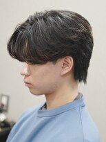 スラッシュ(SLASH)&nbsp;フェザーパーマ/ニュアンスパーマ/韓国/センターパート/姫路