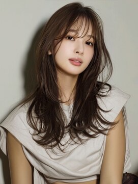 アルトリスト(Altruist Aging×HAIR&SPA) ★ダークアッシュ大人ガーリーボブ着物ミディアムレイヤーカット