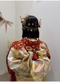 振袖 ヘアセット