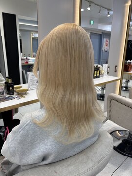 ラピス テラス 渋谷(Lapis terrace) #ホワイトブロンド#ミルクティーカラー