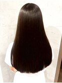 【横浜/横浜駅】黒髪×髪質改善◎艶ロングストレート【学割U24】