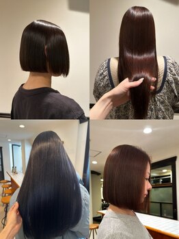 フィーカ(FIKA)の写真/髪の内部から補修し、髪本来の美しさを引き出す!今までにない極上の艶と手触りを。【盛岡/縮毛矯正】