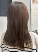 <17>30代女性×ママ×ロング×酸性ストレート