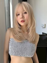 ユーフォリア 新宿通り(Euphoria) ザクザクレイヤー/ハッシュカット/韓国レイヤー