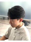 【Zina】メンズ/韓国/センターパート/縮毛矯正/福岡/天神/大名