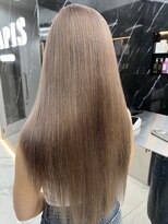 ラピス 渋谷本店(Lapis)&nbsp;ミルクティーカラー/ブリーチカラー/髪質改善/レイヤーカット