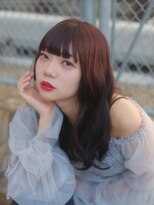 ベレッタ ネヤガワ(veretta. neyagawa)&nbsp;大人ガーリー/暗髪/重めバング/くびれミディ/韓国/即効美髪