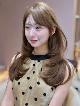 ロンドガーネット 池袋(Lond garnet) 暗めカラー/グランマッシュ/デザインカラー/レイヤーカット/池袋