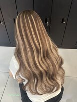 ラピス 大阪アメ村店(Lapis)&nbsp;エクステハイライト/シールエクステ/ハイライト/デザインカラー